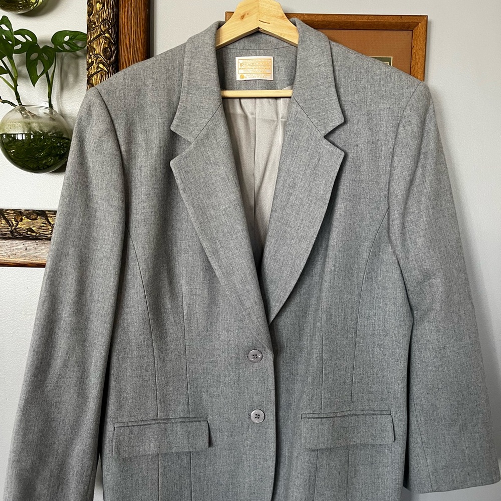 Gray Blazer